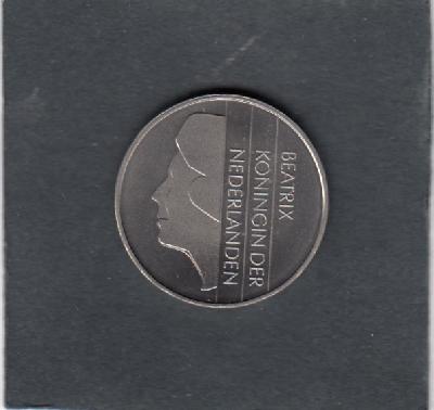 Beschrijving: 1 Gulden BEATRIX